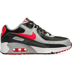 Nike Air Max 90 Παιδικά Sneakers Μαύρα Κόκκινα Ασημί CD6864-009
