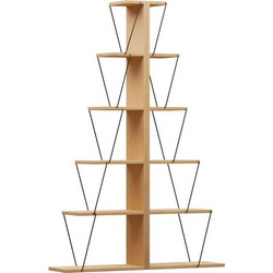 Pakoworld Mini Tars Βιβλιοθήκη 130x22x146cm 225-000040
