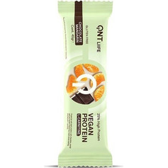 QNT L-Caritine Vegan Protein Bar Chocolate Mandarin 40gr