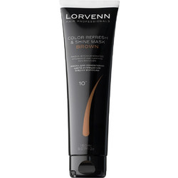 Lorvenn Refresh & Shine Brown Χρωμομάσκα Μαλλιών 150ml