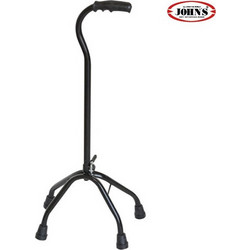 John's Deluxe Μπαστούνι Τετράποδο Αλουμινίου 77,5-104cm 15033