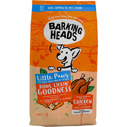 Barking Heads Little Paws Bowl Lickin' Chicken Small Breed 6kg