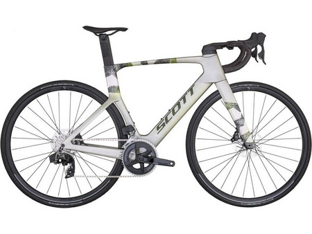 Scott Foil RC 30 2024 Ποδήλατο Δρόμου 28" Carbon με 24 Ταχύτητες και Δισκόφρενα Λευκό
