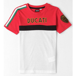Ducati Παιδικό T-Shirt Κοντομάνικο Κόκκινο Λευκό G8631-2255