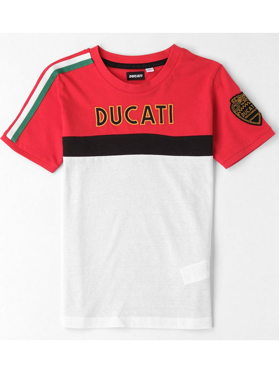 Ducati Παιδικό T-Shirt Κοντομάνικο Κόκκινο Λευκό G8631-2255