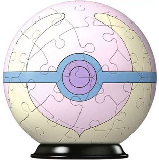 Παιδικό Puzzle Ravensburger 3D Pokemon Pokeball Heal Ball 55 Κομμάτια