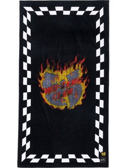 Slowtide Wu-Tang Clan Πετσέτα Θαλάσσης Μαύρη 76.5x152.5cm STRP026
