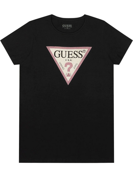 Guess Παιδικό T-Shirt Κοντομάνικο Μαύρο J2YI51K6YW1-JBLK