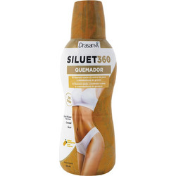 Drasanvi Siluet 360 Burner Mandarin Συμπλήρωμα Διατροφής με Πράσινο Τσάι 600ml