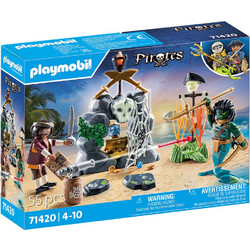 Playmobil Pirates Πειρατές & Κυνήγι Θησαυρού για 4-10 Ετών 71420