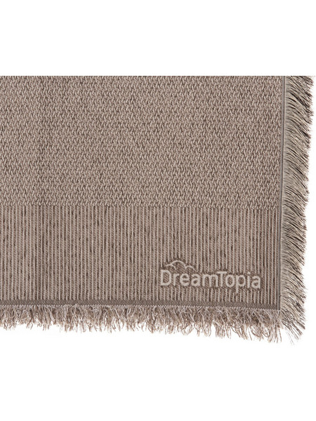 HomeMarkt Ριχτάρι Διθέσιου Καναπέ 245x170 Dreamtopia Καφέ Ανοιχτό