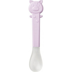 Saro My Fist Spoon Cat Βρεφικό Κουτάλι Σιλικόνης 6m+ Ροζ