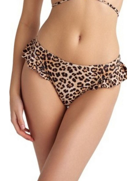 BLU4U Bikini String Animal Print Καφέ 24365601-19
