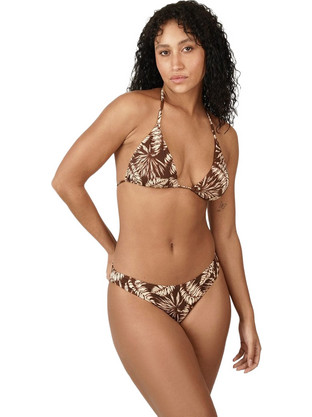 Brunotti Bikini Set Τριγωνάκι Floral Καφέ 1-2412320317-1169