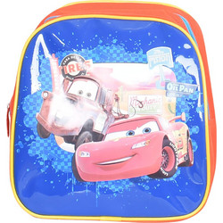 SunCe Disney Cars Σχολική Τσάντα Πλάτης Νηπιαγωγείου Μπλε Κόκκινη CRT-4709