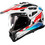 LS2 MX702 Pioneer II Namib Blue White Red Κράνος Μηχανής On / Off 1400gr