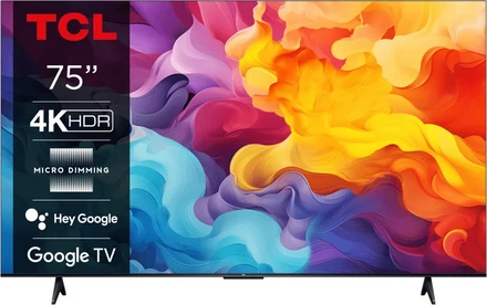 Τηλεόραση TCL 75V6B Smart Τηλεόραση 75" 4K UHD DLED HDR (2024)