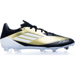 Adidas F50 League FG/AG IG9274 Ποδοσφαιρικά Παπούτσια με Τάπες Μαύρα Χρυσά