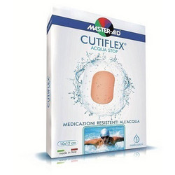 Master Aid Cutiflex Αδιάβροχες Αυτοκόλλητες Γάζες 14x14cm 5τμχ