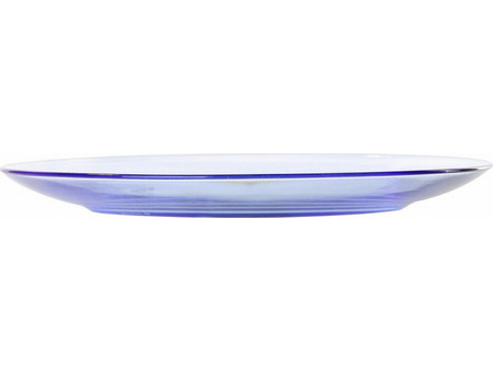 Duralex Πιάτο Γλυκού Γυάλινο Μπλε 19cm 3008BF06C1111