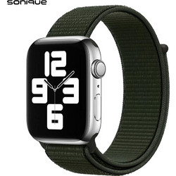 Sonique Nylon Λουράκι Υφασμάτινο Khaki (Apple Watch 38 / 40 / 41mm)