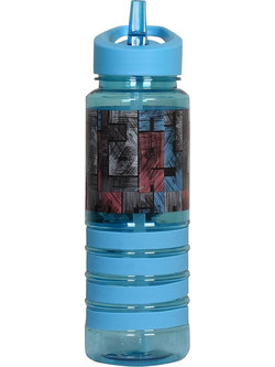 SunCe Ipac Architecture Παιδικό Παγούρι Πλαστικό Γαλάζιο 750ml