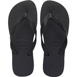 Havaianas Top Ανδρικές Σαγιονάρες Αντιολισθητικές Μαύρες 4000029-0090