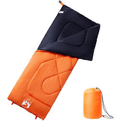 vidaXL Sleeping Bag Μονό 3 Εποχών Πορτοκαλί 94460