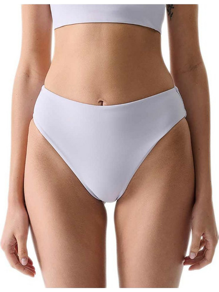 Outhorn Ψηλόμεσο Bikini Slip Λευκό OTHWSS24UBKBF052-52S