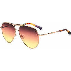 Missoni MIS0120/S DDB Ανδρικά Γυαλιά Ηλίου Aviator Μεταλλικά Χρυσά με Πορτοκαλί Polarized Φακό