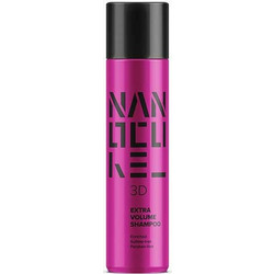 Keratin Nanocure 3D Extra Volume Sulfate-Free Σαμπουάν για Όγκο για Λεπτά Μαλλιά 500ml