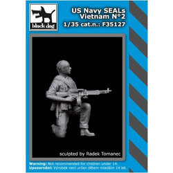 Black dog US Navy Seals Vietnam No2 Φιγούρα Μοντελισμού Ρητίνης 1:35