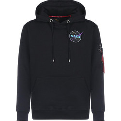 Alpha Industries Ανδρικό Φούτερ με Κουκούλα & Τσέπες Navy Μπλε 108337-556