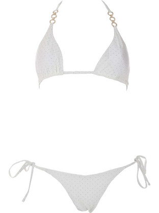 Gsecret Bikini Set Τριγωνάκι Brazil Λευκό C9352-28642