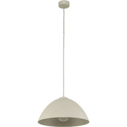 TK Lighting Faro 5899 Κρεμαστό Φωτιστικό Οροφής Μονόφωτο E27 Μπεζ