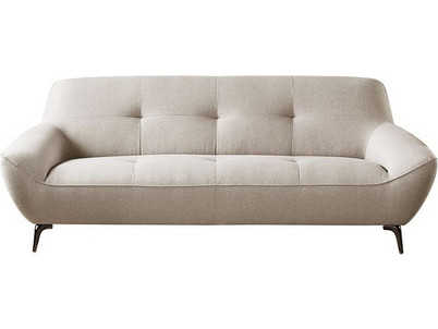 Woodwell Pedro Τριθέσιος Καναπές Μπεζ 219x92x83cm Ε9416,31