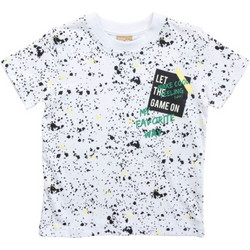 Funky Παιδικό T-Shirt Κοντομάνικο Λευκό 123-305110-1