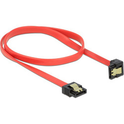 DeLOCK 83979 Καλώδιο Σκληρού Δίσκου 7-Pin SATA III to 7-Pin SATA III 0.5m Red