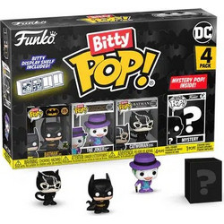 Funko Bitty Pop! DC Batman 85Th Anniversary 4-Pack Batman