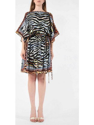 Just Cavalli Mini Καλοκαιρινό Καθημερινό Φόρεμα Πολύχρωμο 76PAL2A1NS461