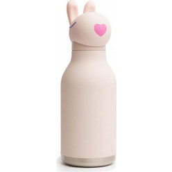 Asobu Bestie Bunny Παιδικό Παγούρι Θερμός Ανοξείδωτο BPA Free Ροζ 460ml