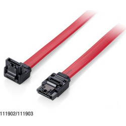 Equip 111903 Καλώδιο Σκληρού Δίσκου 7-Pin SATA III to 7-Pin SATA III 1m Red