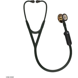 3M Littmann Electronic Core Παιδιατρικό Καρδιολογικό Στηθοσκόπιο Non Chill με Διπλό Κώδωνα Black 8863
