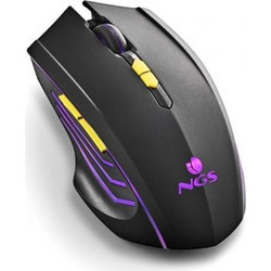 NGS GMX-200 Ασύρματο Gaming Ποντίκι RGB 3200 DPI Black