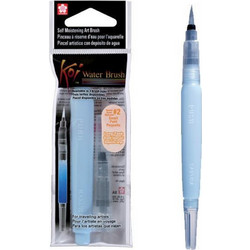 Sakura Koi Water Brush Πινέλο Ζωγραφικής No2 Στρογγυλό με Συνθετική Τρίχα 38884-2