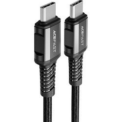 Acefast C1-03 Braided USB-C to USB-C 60W 1.2m Black 6974316280521