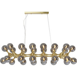 Kare Design Atomic Balls Κρεμαστό Φωτιστικό Οροφής Πολύφωτο G9 Χρυσό 53731