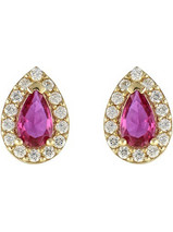 Million Diamonds Γυναικεία Σκουλαρίκια Κρεμαστά από Xρυσό 14K με Ζιργκόν SK09677