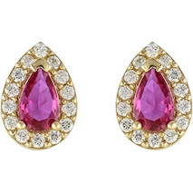 Million Diamonds Γυναικεία Σκουλαρίκια Κρεμαστά από Xρυσό 14K με Ζιργκόν SK09677