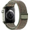 Hoco Watchband WA25 Λουράκι Υφασμάτινο Dark Green / Orange (Apple Watch 38 / 40 / 41mm)